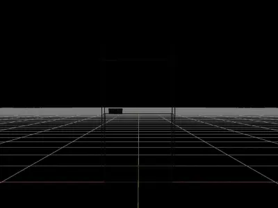 Lemonade Stand Low-poly 3D model