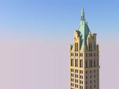 Sherry Netherland Hotel 3D print model