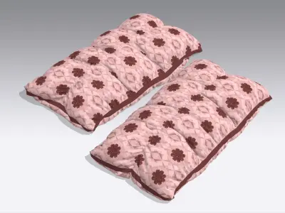 Pillow Low-poly 3D model