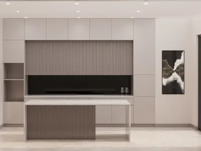 Kitchen 3D model 16