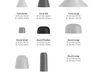 Alphabeta Pendant light by HEM 3D model