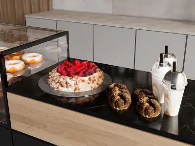 CAFE BAR NO20 A 3D model