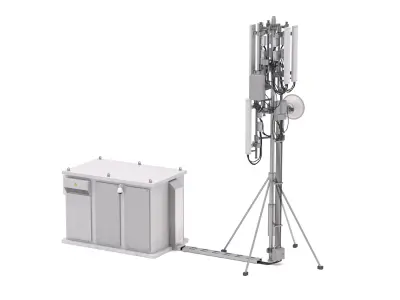 Cell Phone Tower 2 3D model