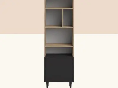 Lofton Small Bookcase Free 3D model