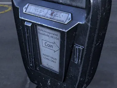 Parking Meter 3D model order
