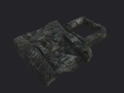Main holes Free low-poly 3D model