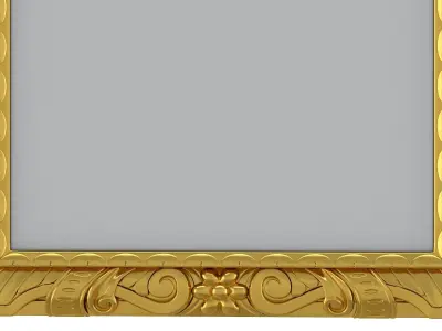Classic Frame 02 3D model purchase
