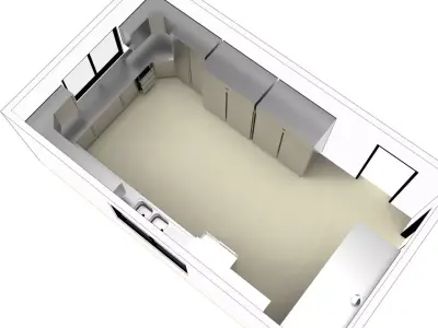 kitchen 21 3D model