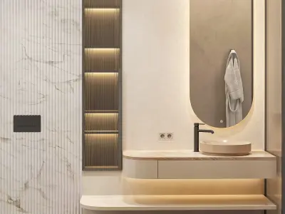 Bathroom Furniture RJ Easy Design 12 3D model