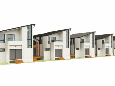 Townhouse-1 3D model