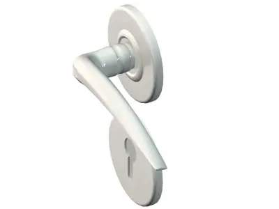 Door Handle 02 3D model