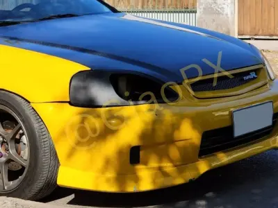 Civic EK EJ EM 1999 2000 Front Right Headlight Intake 3D print model