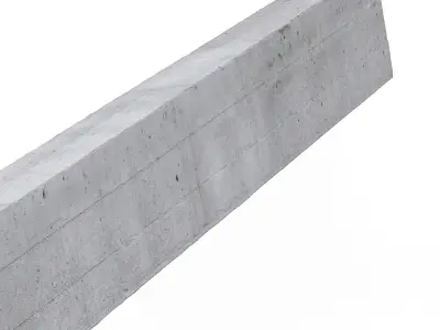 Beam concrete ceiling  3D model