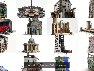 Apocalyptic Structures Pack
