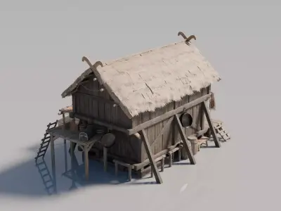 Nordic House 4 3D model