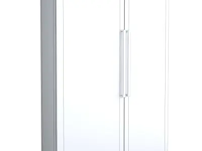 Restoration Hardware- Herringbone Cabinet-003 3D model