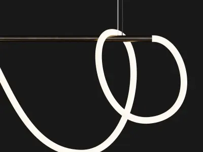PROLED OPAL SHAPE Hanging lamp 3D model