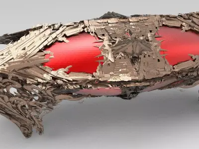 Santa Sea hoard Chest 3 3D model