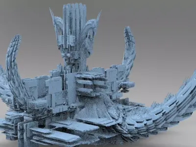 Dragon Cult Elites Tower 4  3D model
