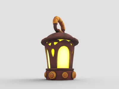 lamp prop 3D model