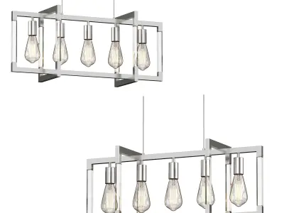 Baris Chandelier 3D model