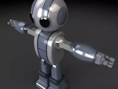 Robot 1 lego 3D model