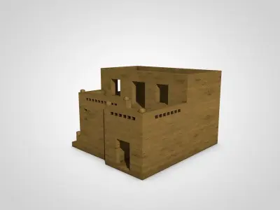 Arab House 3D model