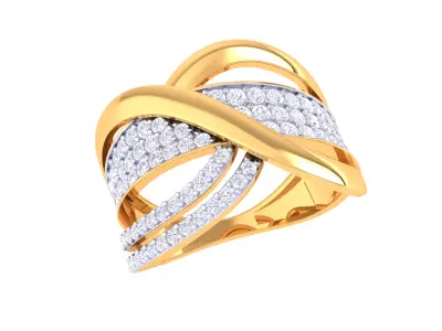   Women Ring MTL 3dm STL OBJ FBX Details 3D print model 4