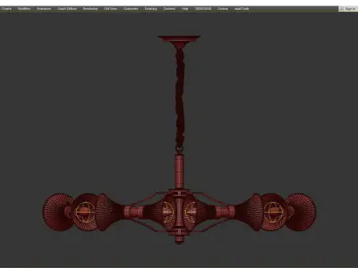 Glass Pipe 16 Low-poly 3D model