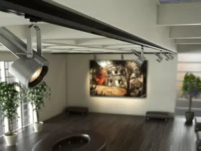 Archmodels vol 140 - high quality lamps 3D model