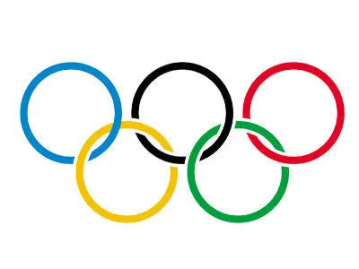  olympic games flag 3D model