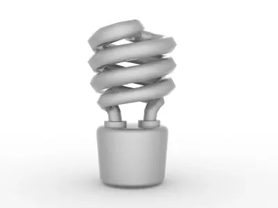 Bulb1 Low-poly 3D model