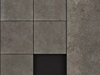 Zeus Ceramica Kingston Black 3D model