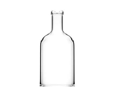 Glass Bottle Mockup  3D model