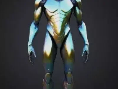 Humanoid 3D model