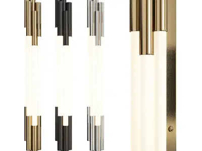 Org Wall Sconce Low-poly 3D model