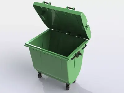 Garbage Dumpster 3D model