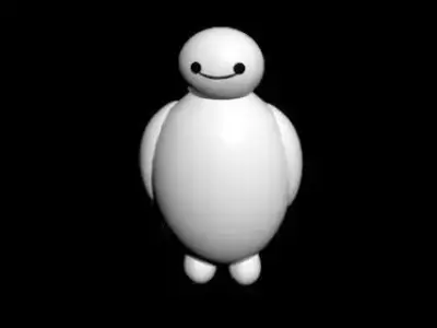 Bay Max Big hero 3D model