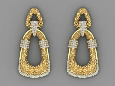 Earring 05 3D print model