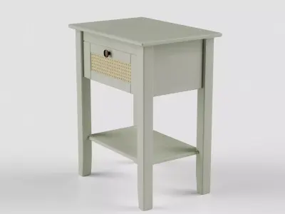 Bedside Table Low-poly 3D model