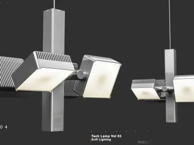 Technical Lamp VOL 03 3D model