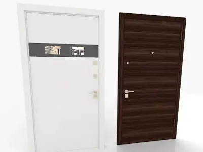 Door mdf 3D model