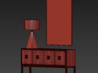 chest of drawers 35 3D model