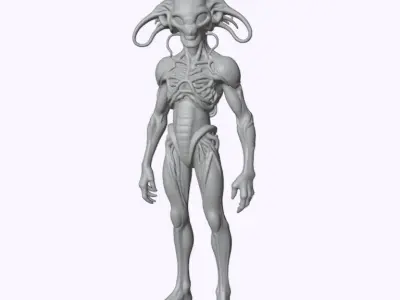 Zhylar Bioengineered Surveyor 3D print model