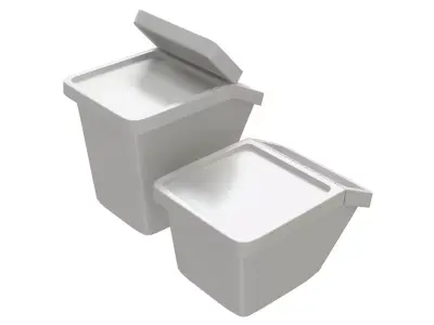 Sortera Ikea Recycling bin 3D model