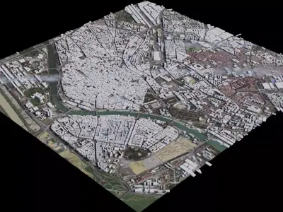 Seville - Spain 3D model