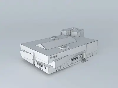 In Cube Fashion Free 3D model