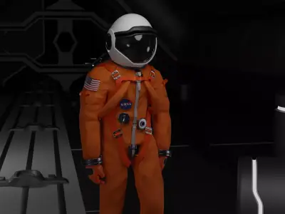 Astronaut Suit 3D model