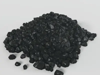 Coal Model Pack 3D model
