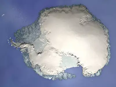 south pole 3D model
